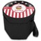 Pirate & Stripes Collapsible Personalized Cooler & Seat (Closed)