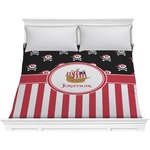 Pirate & Stripes Comforter - King (Personalized)
