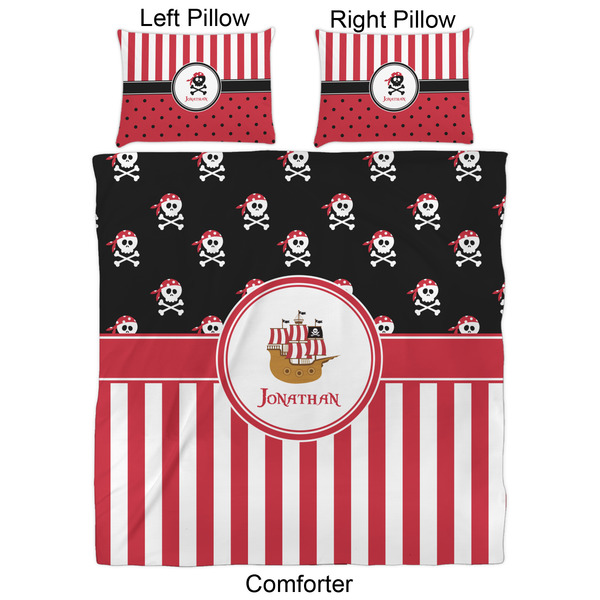 Pirate & Stripes Comforter Set - Queen - Approval