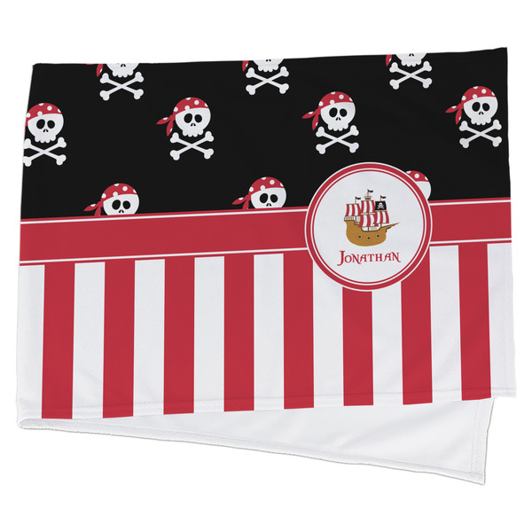 Custom Pirate & Stripes Cooling Towel (Personalized)