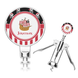 Pirate & Stripes Corkscrew (Personalized)