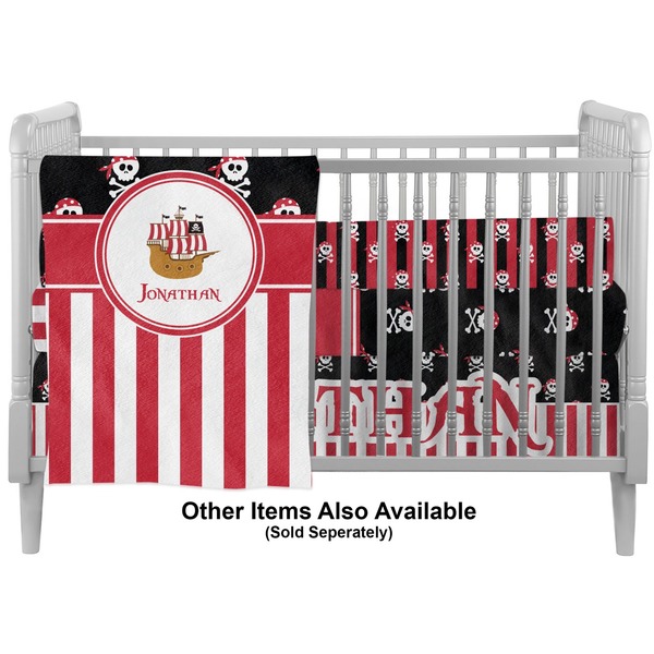 Pirate & Stripes Crib - Profile Sold Seperately