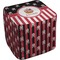 Pirate & Stripes Cube Poof Ottoman (Top)