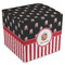 Pirate & Stripes Cube Favor Gift Boxes (Personalized)