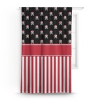 Pirate & Stripes Curtain - 50"x84" Panel