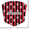 Pirate & Stripes Custom Shape Iron On Patches - L - APPROVAL