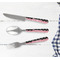 Pirate & Stripes Cutlery Set - w/ PLATE
