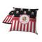 Pirate & Stripes Decorative Pillow Case - TWO