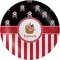 Pirate & Stripes Dinner Set - 4 Pc (Personalized)