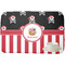 Pirate & Stripes Dish Drying Mat - with cup