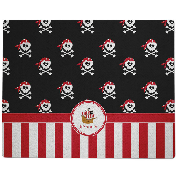 Pirate & Stripes Dog Food Mat - Large without Bowls