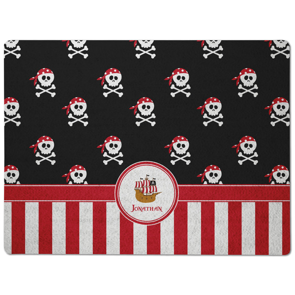 Pirate & Stripes Dog Food Mat - Medium without bowls