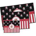 Pirate & Stripes Door Mat (Personalized)