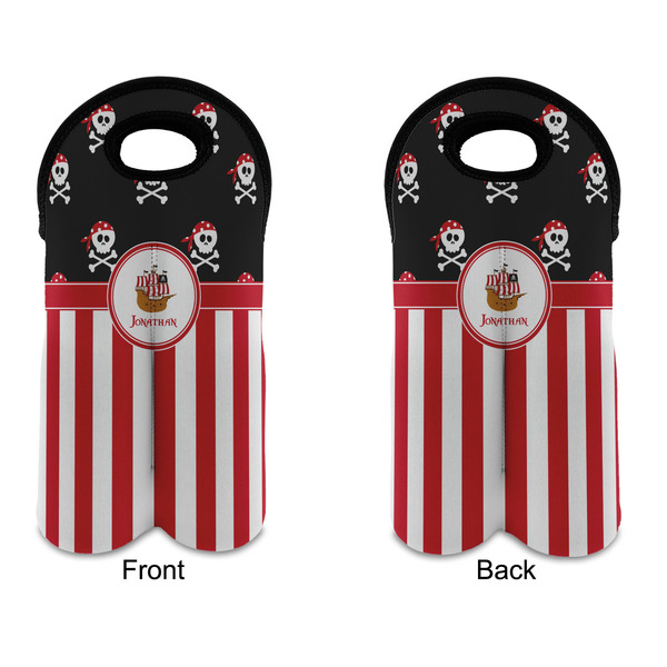 Pirate & Stripes Double Wine Tote - APPROVAL (new)