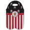Pirate & Stripes Double Wine Tote - Flat (new)