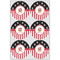 Pirate & Stripes Drink Topper - Large - Set of 6
