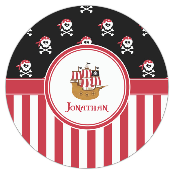Pirate & Stripes Drink Topper - Large - Single