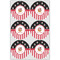 Pirate & Stripes Drink Topper - XLarge - Set of 6