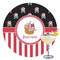Pirate & Stripes Drink Topper - XLarge - Single with Drink