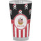 Pirate & Stripes Pint Glass - Full Color - Front View