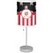 Pirate & Stripes Lamp with Drum Shade (Personalized)