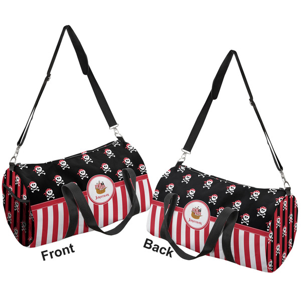 Pirate & Stripes Duffle bag large front and back sides