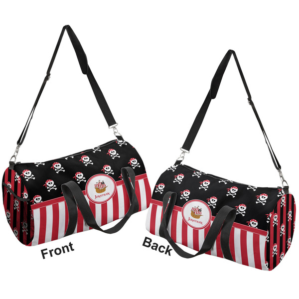 Pirate & Stripes Duffle bag small front and back sides