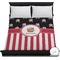 Pirate & Stripes Duvet Cover - Full / Queen (Personalized)