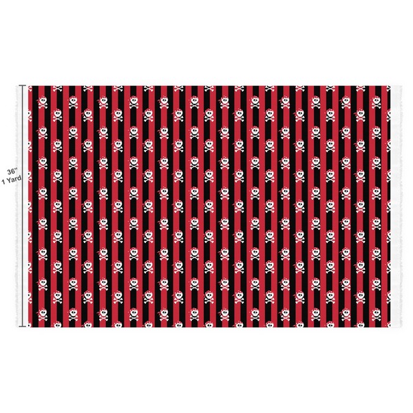 Pirate & Stripes Fabric Full Yard