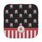 Pirate & Stripes Face Cloth-Rounded Corners