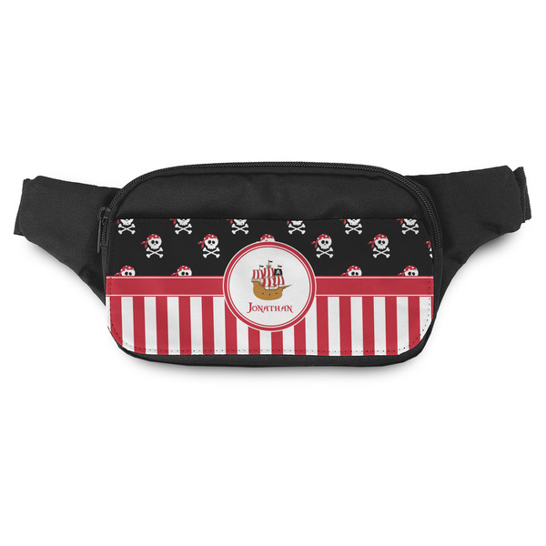 Custom Pirate & Stripes Fanny Pack - Modern Style (Personalized)