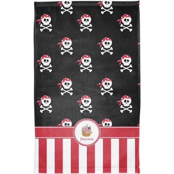 Pirate & Stripes Finger Tip Towel - Full View