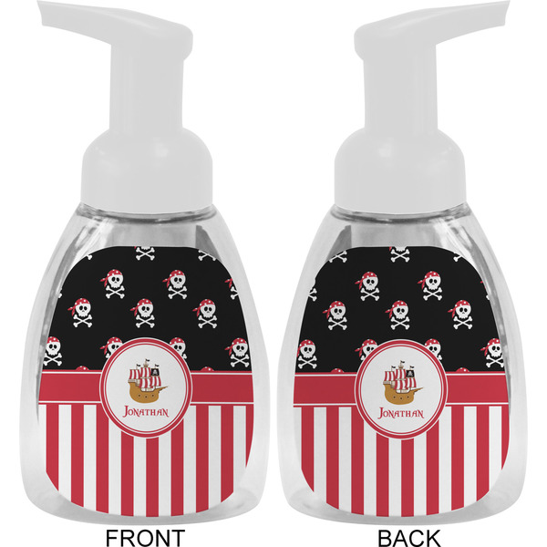 Pirate & Stripes Foam Soap Bottle Approval - White
