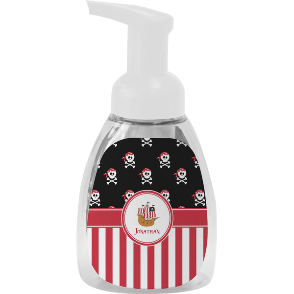 Custom Pirate & Stripes Foam Soap Bottle (Personalized)