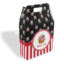 Pirate & Stripes Gable Favor Box (Personalized)