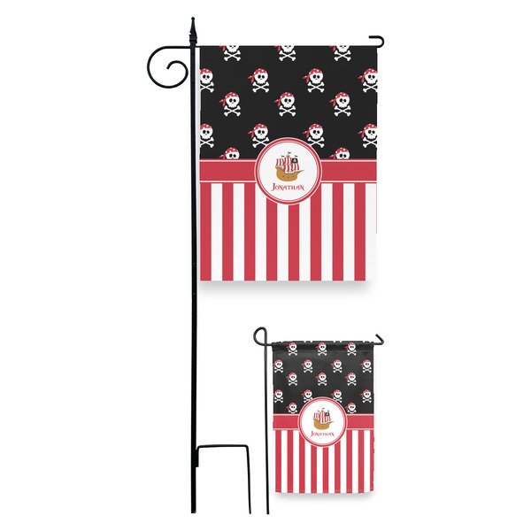 Pirate & Stripes Garden Flag - PARENT/MAIN