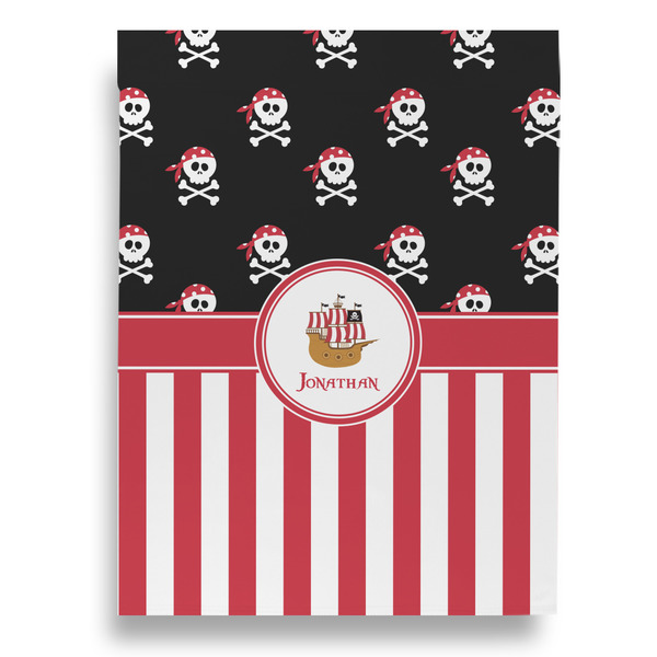 Pirate & Stripes Garden Flags - Large - Single Sided - FRONT