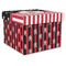 Pirate & Stripes Gift Boxes with Lid - Canvas Wrapped - XX-Large - Front/Main