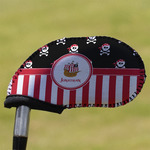 Pirate & Stripes Golf Club Iron Cover - Single (Personalized)