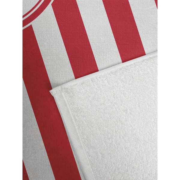 Pirate & Stripes Golf Towel - Detail