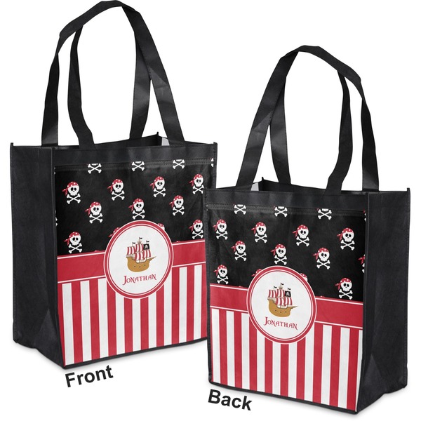 Pirate & Stripes Grocery Bag - Apvl