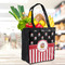 Pirate & Stripes Grocery Bag - LIFESTYLE