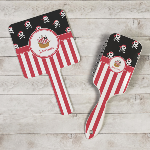 Pirate & Stripes Hand Mirrors - In Context
