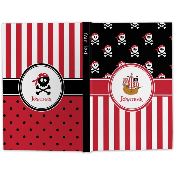 Pirate & Stripes Hard Cover Journal - Apvl