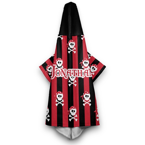 Pirate & Stripes Hooded Towel - Hanging