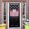 Pirate & Stripes House Flags - Double Sided - (Over the door) LIFESTYLE