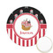 Pirate & Stripes Printed Cookie Topper - 2.15" (Personalized)