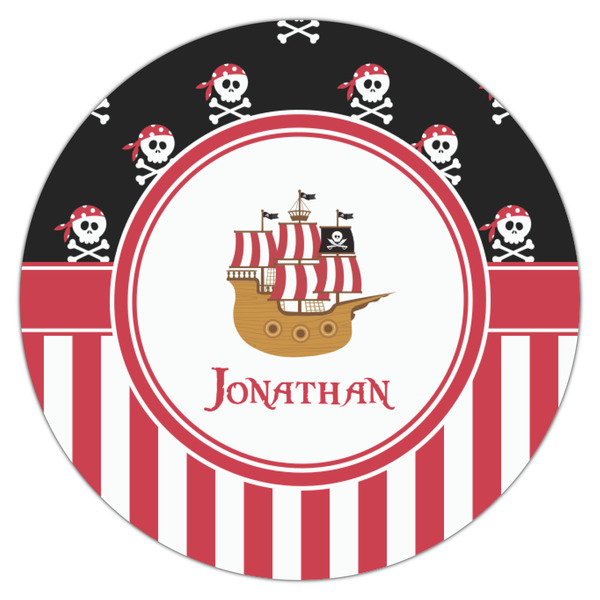Pirate & Stripes Icing Circle - Small - Single