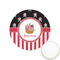 Pirate & Stripes Printed Cookie Topper - 1.25" (Personalized)