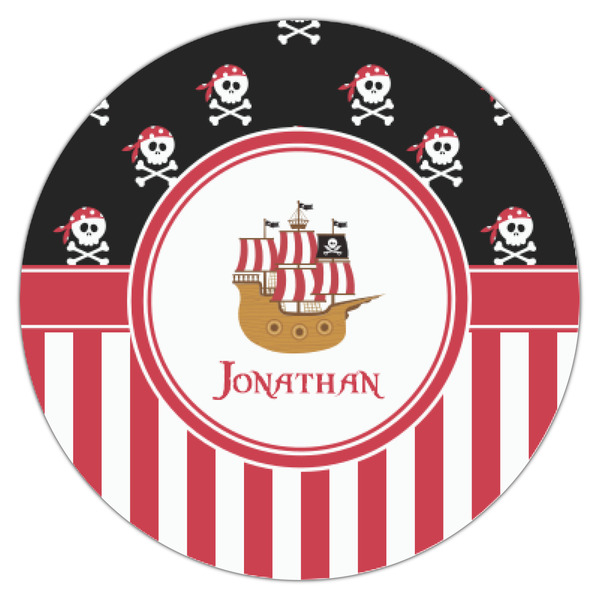 Pirate & Stripes Icing Circle - XSmall - Single